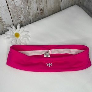 Hot Pink Under Armour No slip Sports Headband